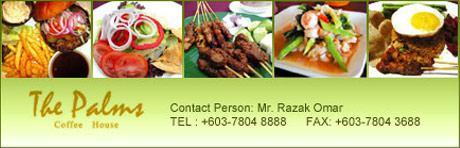 The Palms Coffee House - Contact Mr. Razak Omar @ +603-7804 8888