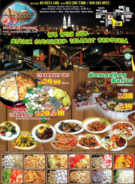 Restaurant Anjung Kayangan  - Contact En Wan Ahmad Affendi Wan Salleh @ +6012-2887300